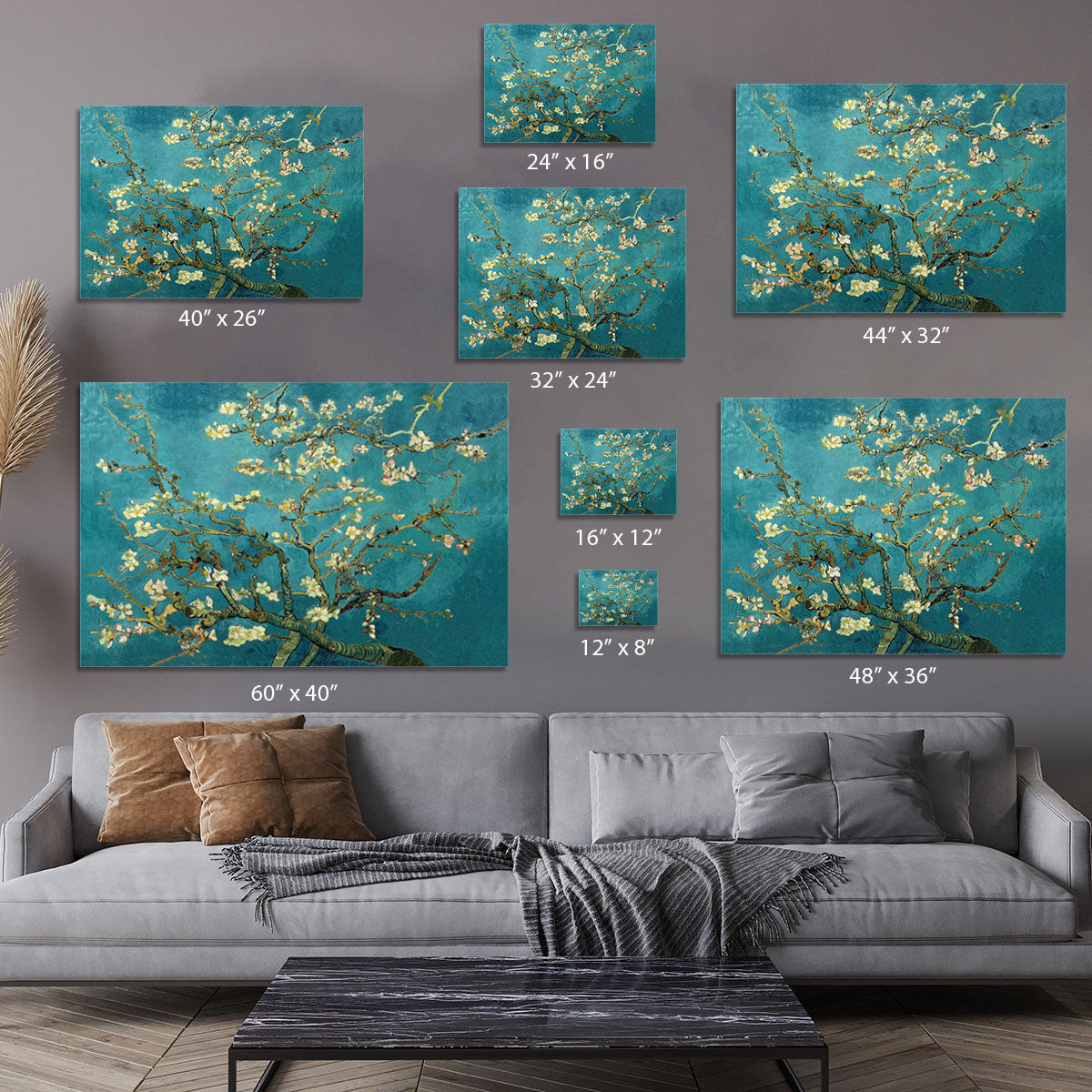 Blossoming Almond Tree by Van Gogh Canvas Print or Poster - Canvas Art Rocks - 7