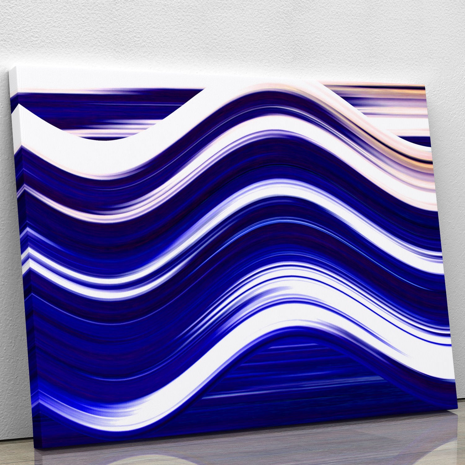 Blue Wave Canvas Print or Poster - Canvas Art Rocks - 1