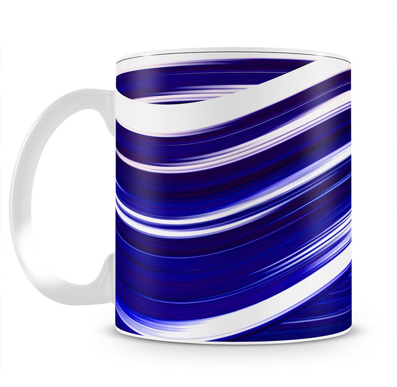 Blue Wave Mug - Canvas Art Rocks - 1