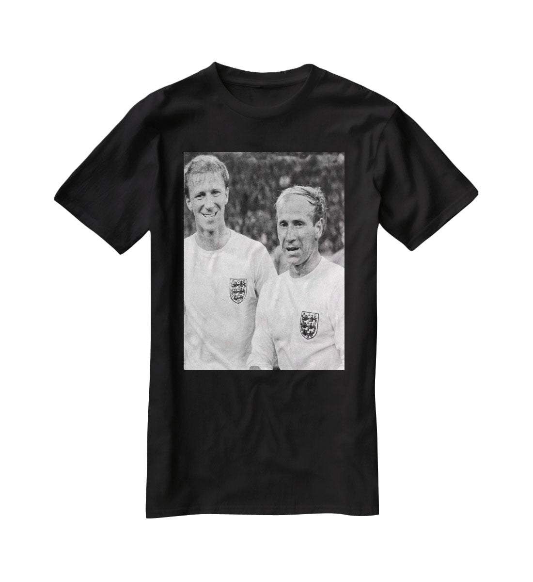 Bobby and Jack Charlton T-Shirt - Canvas Art Rocks - 1