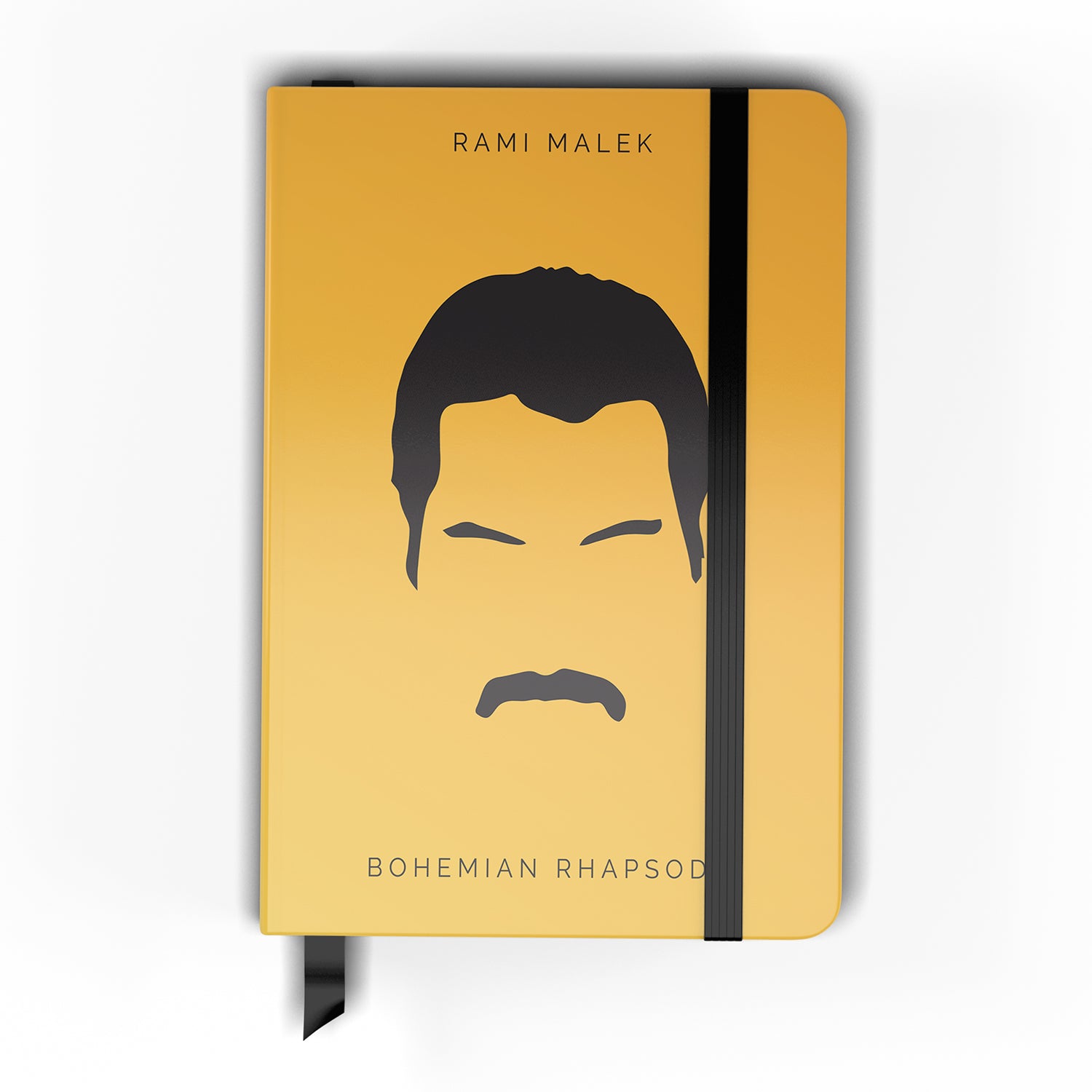 Bohemian Rhapsody Rami Malek Minimal Movie Notebook
