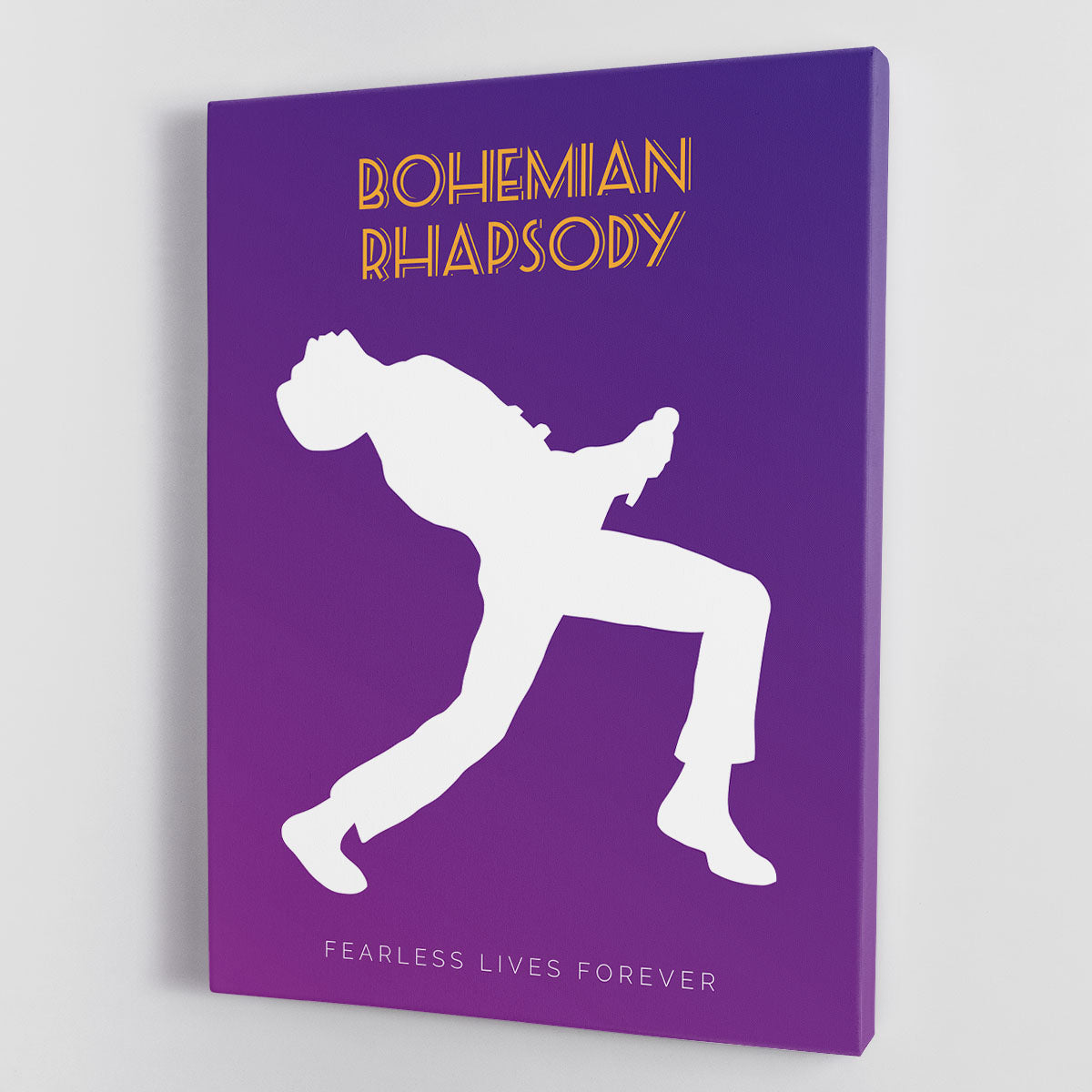 Bohemian Rhapsody Minimal Movie Canvas Print or Poster - Canvas Art Rocks - 1