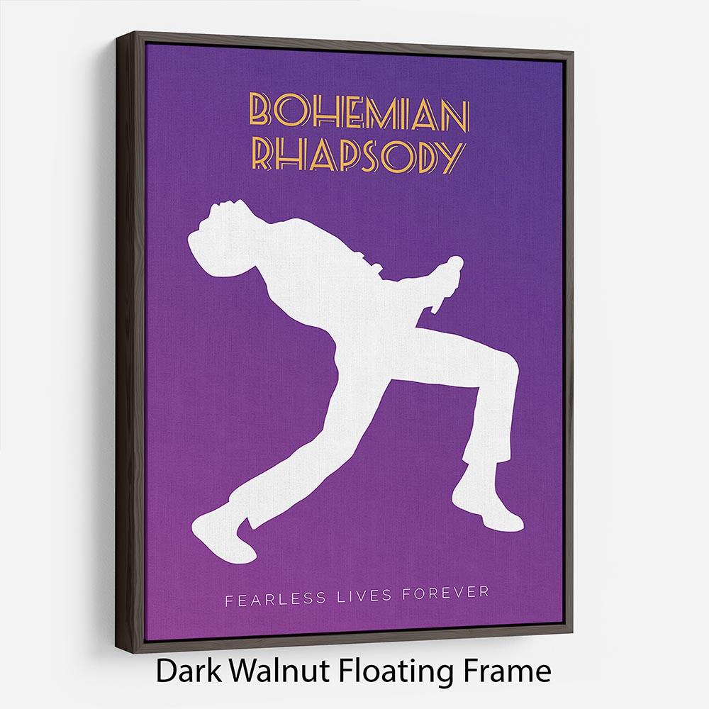 Bohemian Rhapsody Minimal Movie Floating Frame Canvas - Canvas Art Rocks - 5