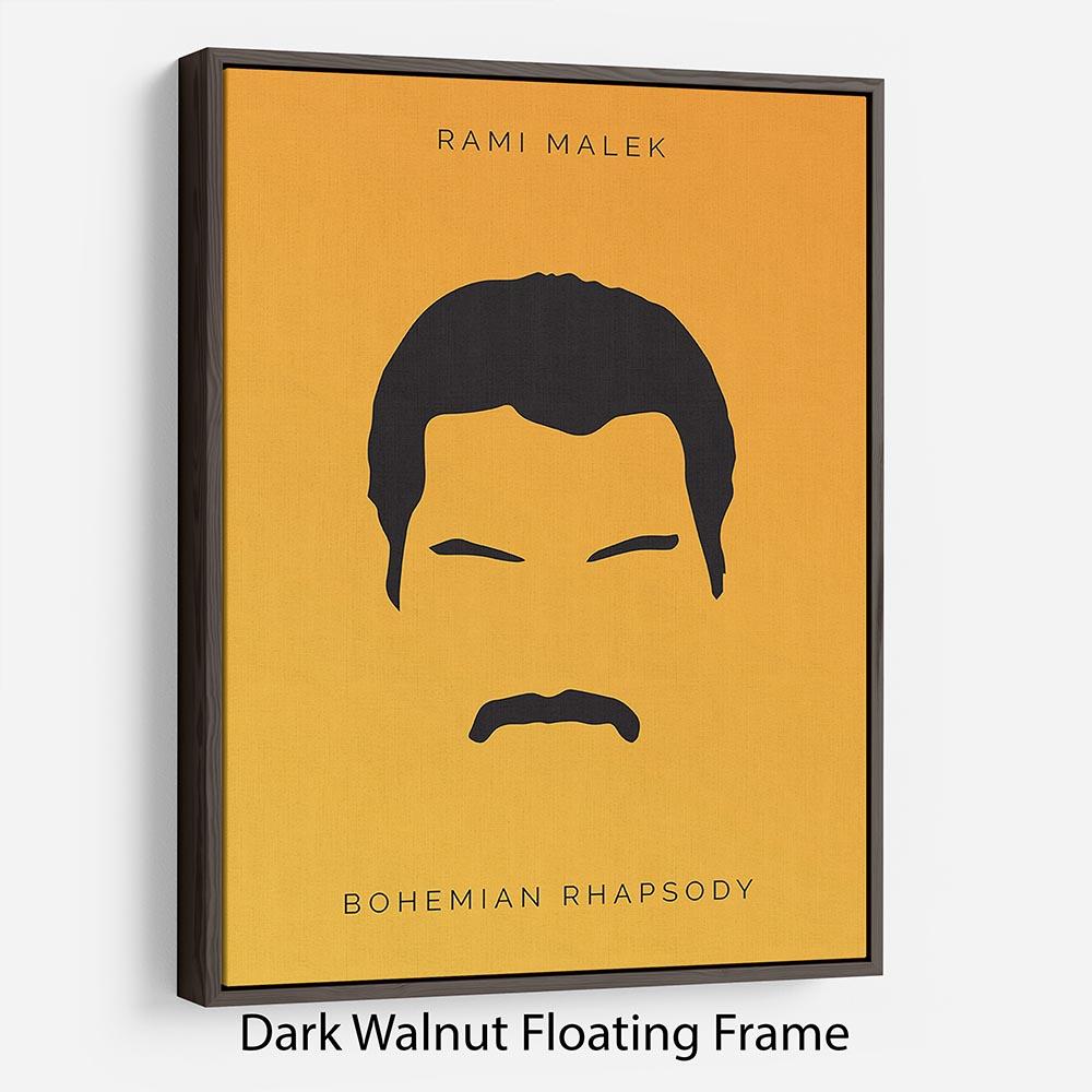 Bohemian Rhapsody Rami Malek Minimal Movie Floating Frame Canvas - Canvas Art Rocks - 5