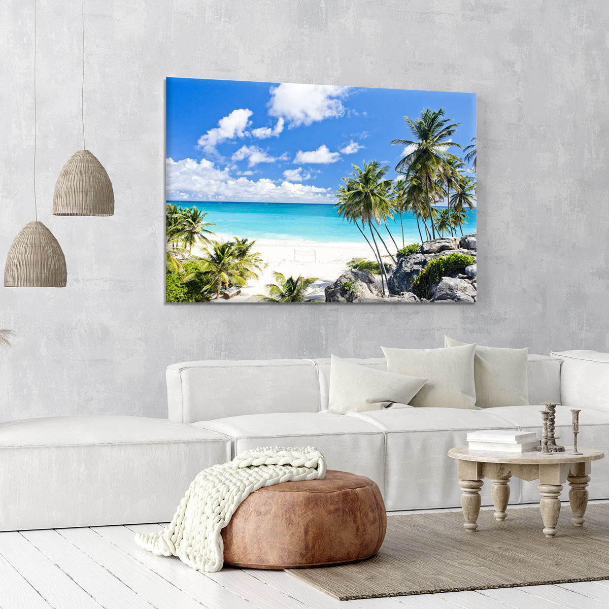 Bottom Bay Barbados Canvas Print or Poster - Canvas Art Rocks - 6