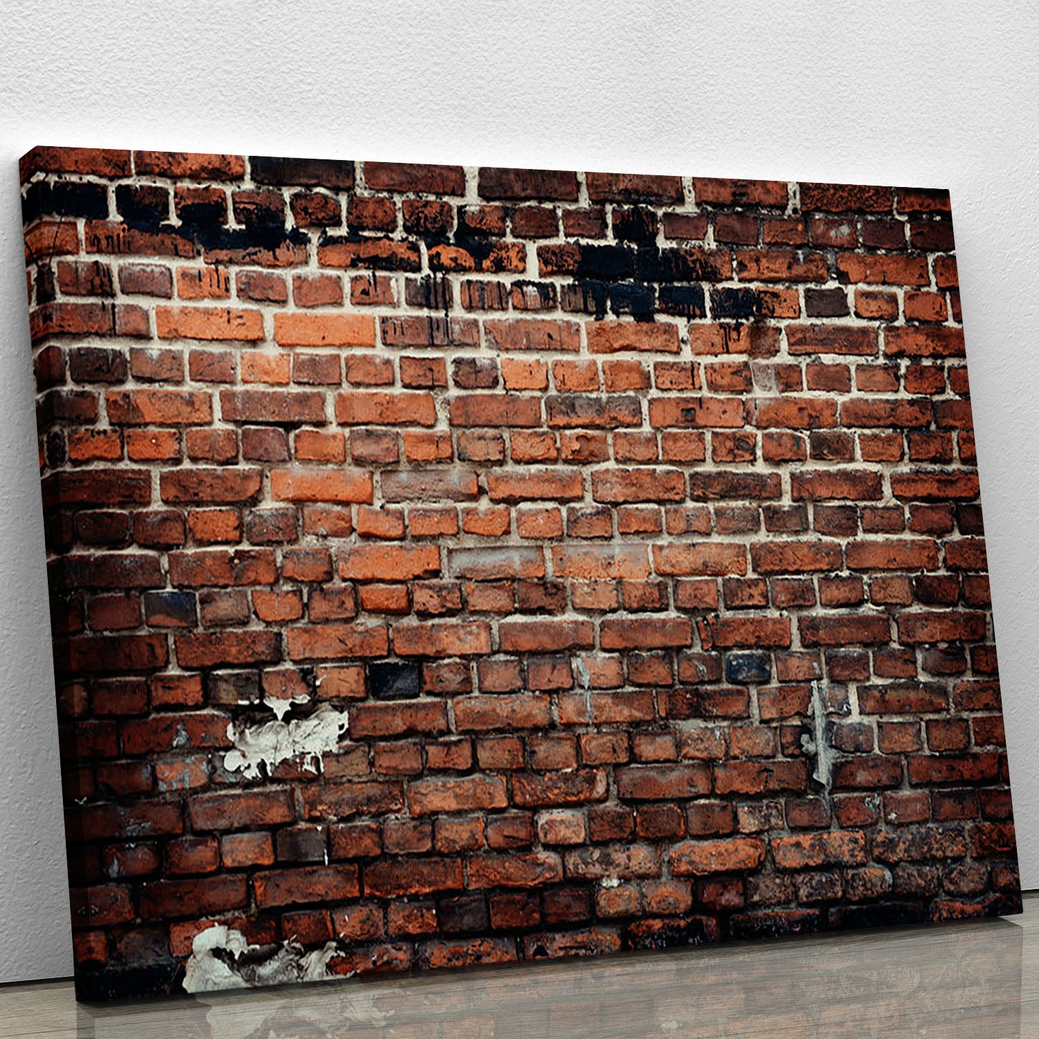 Brick wall background Canvas Print or Poster - Canvas Art Rocks - 1