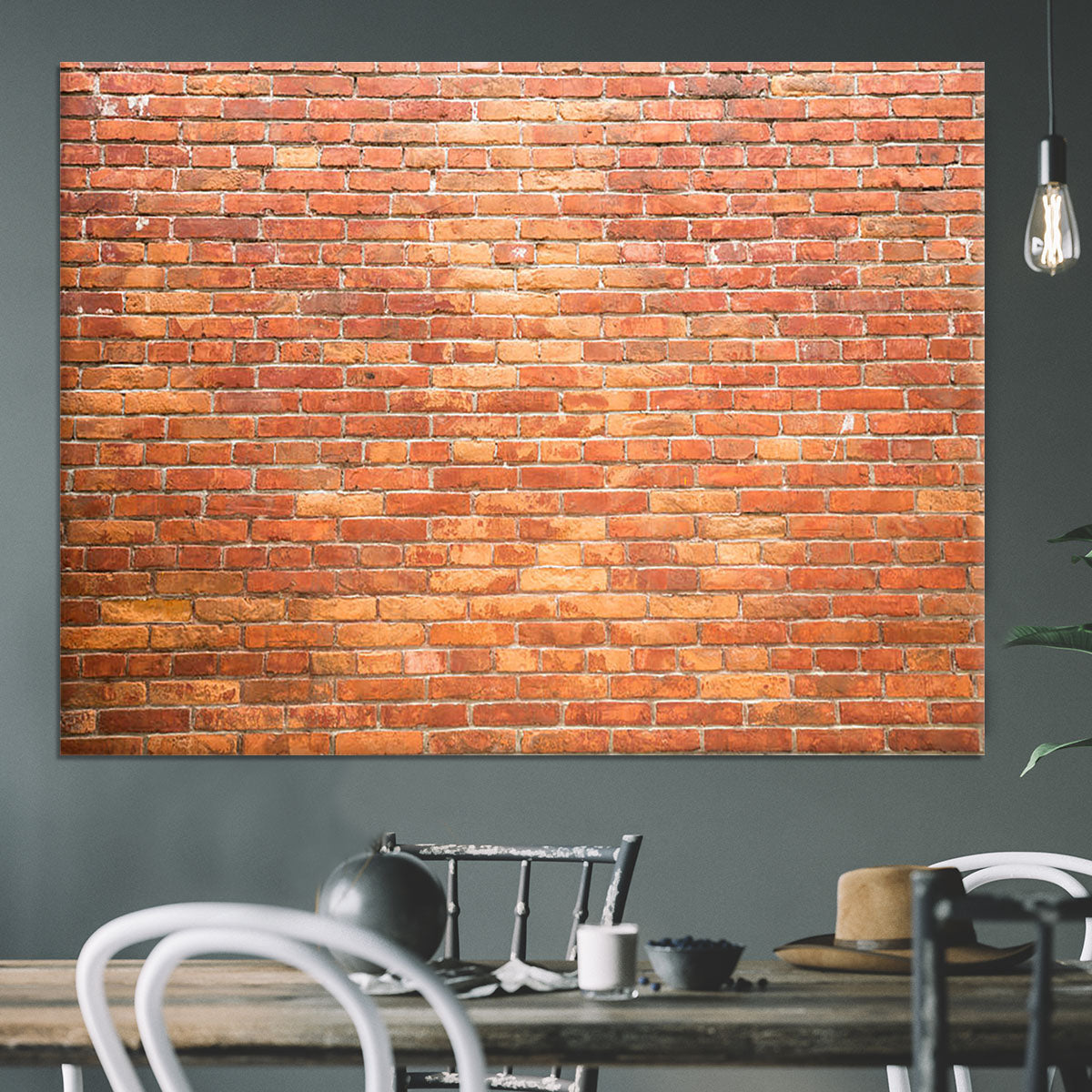 Bricks wall Canvas Print or Poster - Canvas Art Rocks - 3