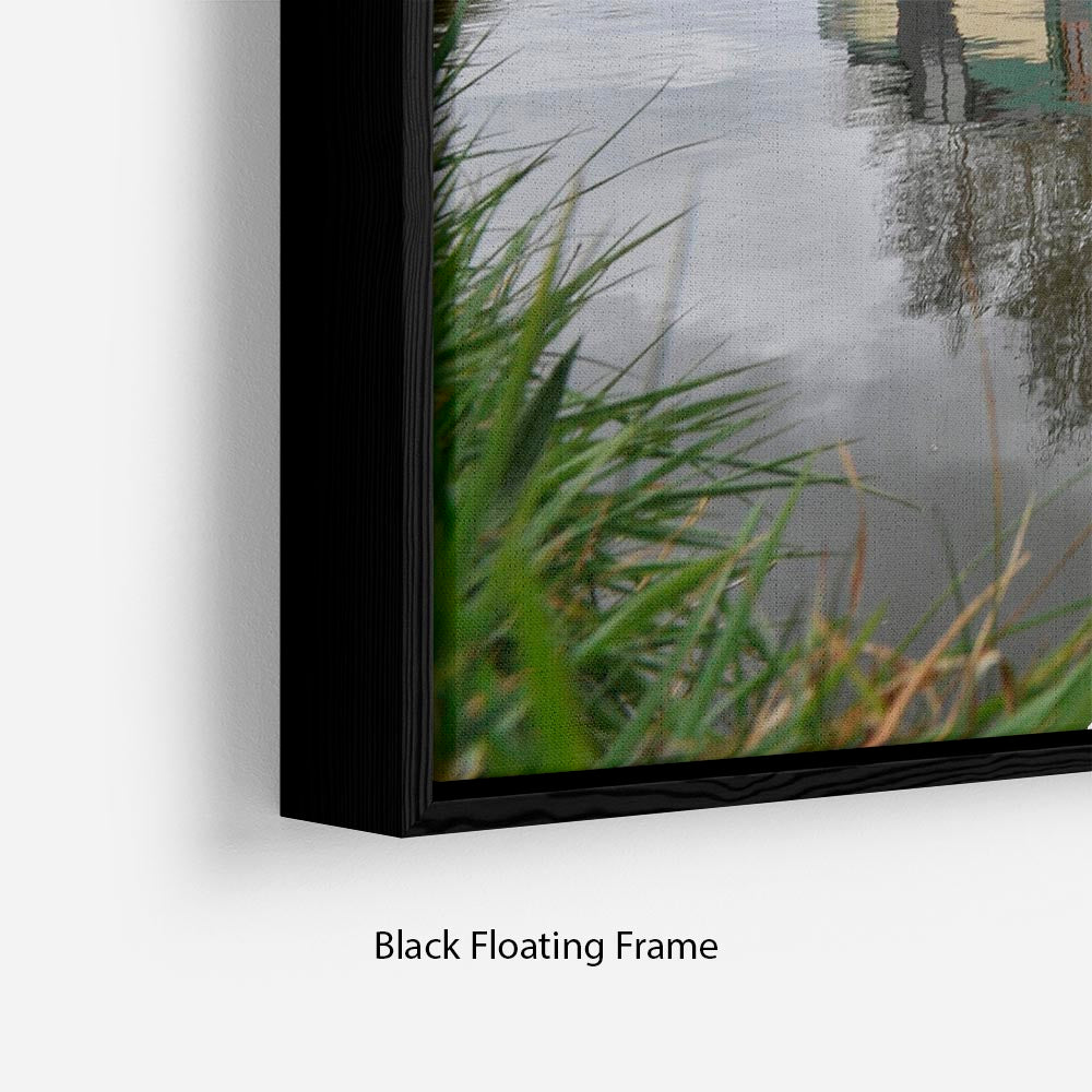 Bridgewater Canal Floating Frame Canvas - Canvas Art Rocks - 2