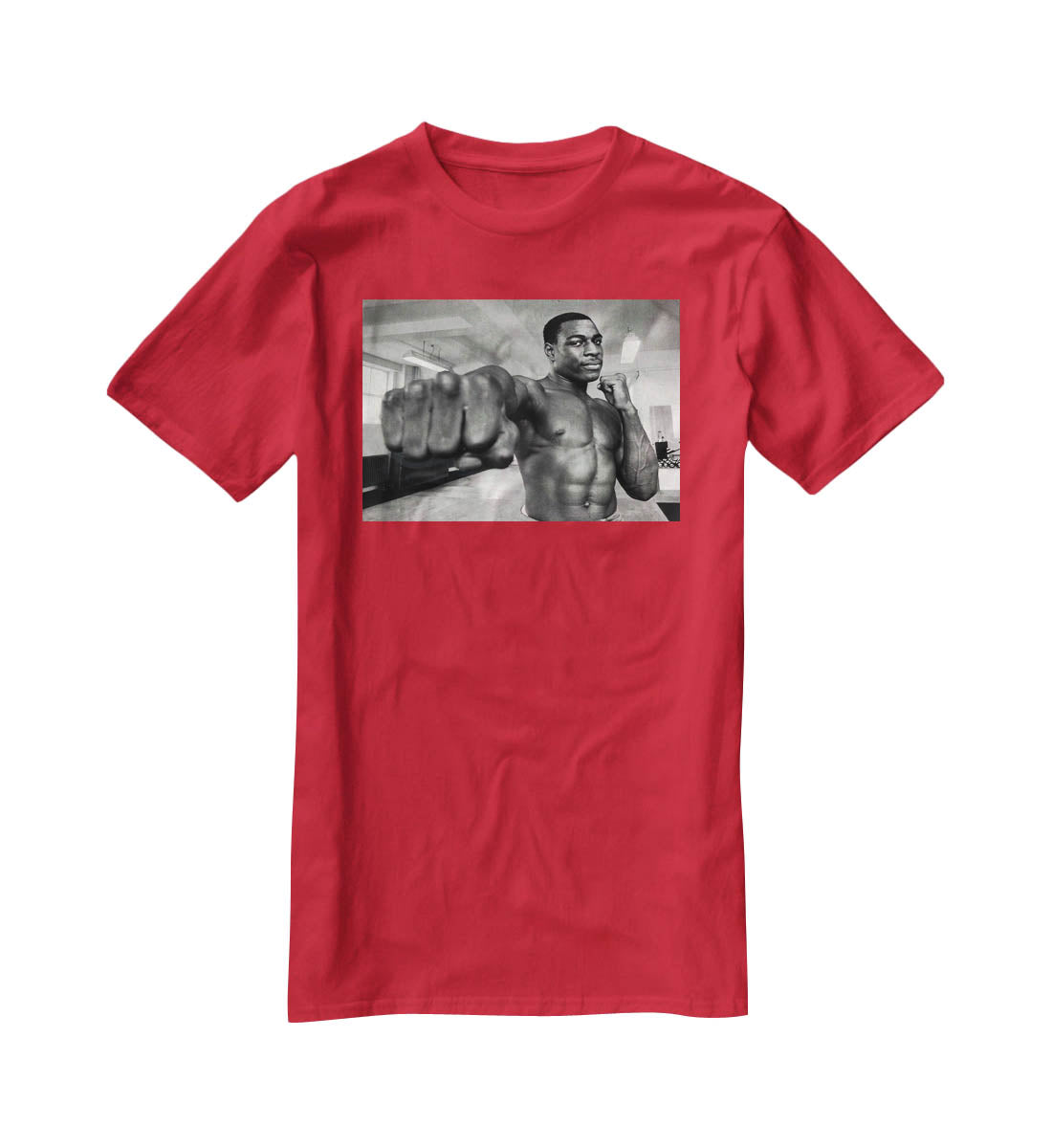 British boxer Frank Bruno T-Shirt - Canvas Art Rocks - 4