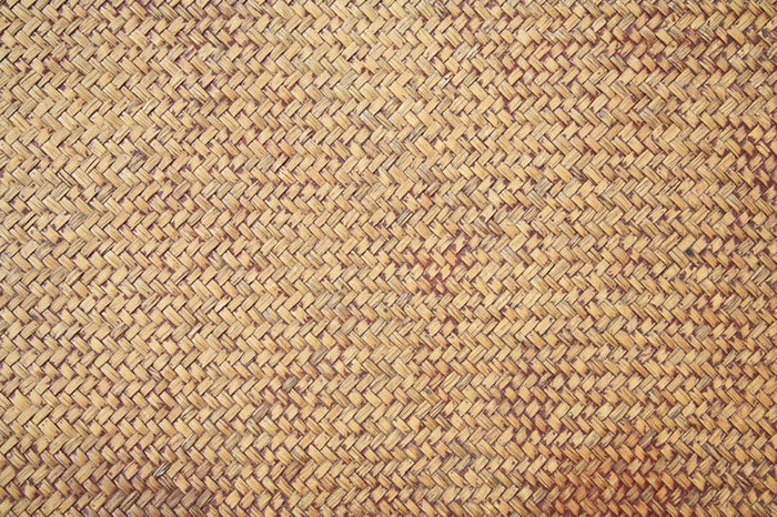 Brown rattan weave Wall Mural Wallpaper