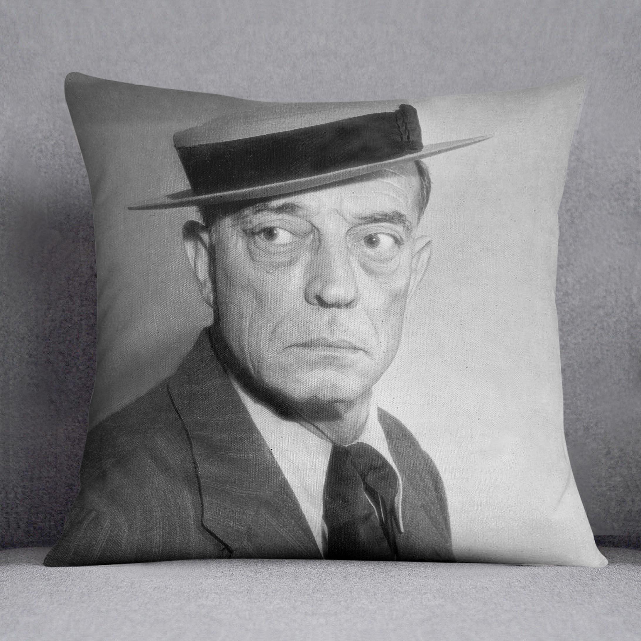 Buster Keaton Cushion