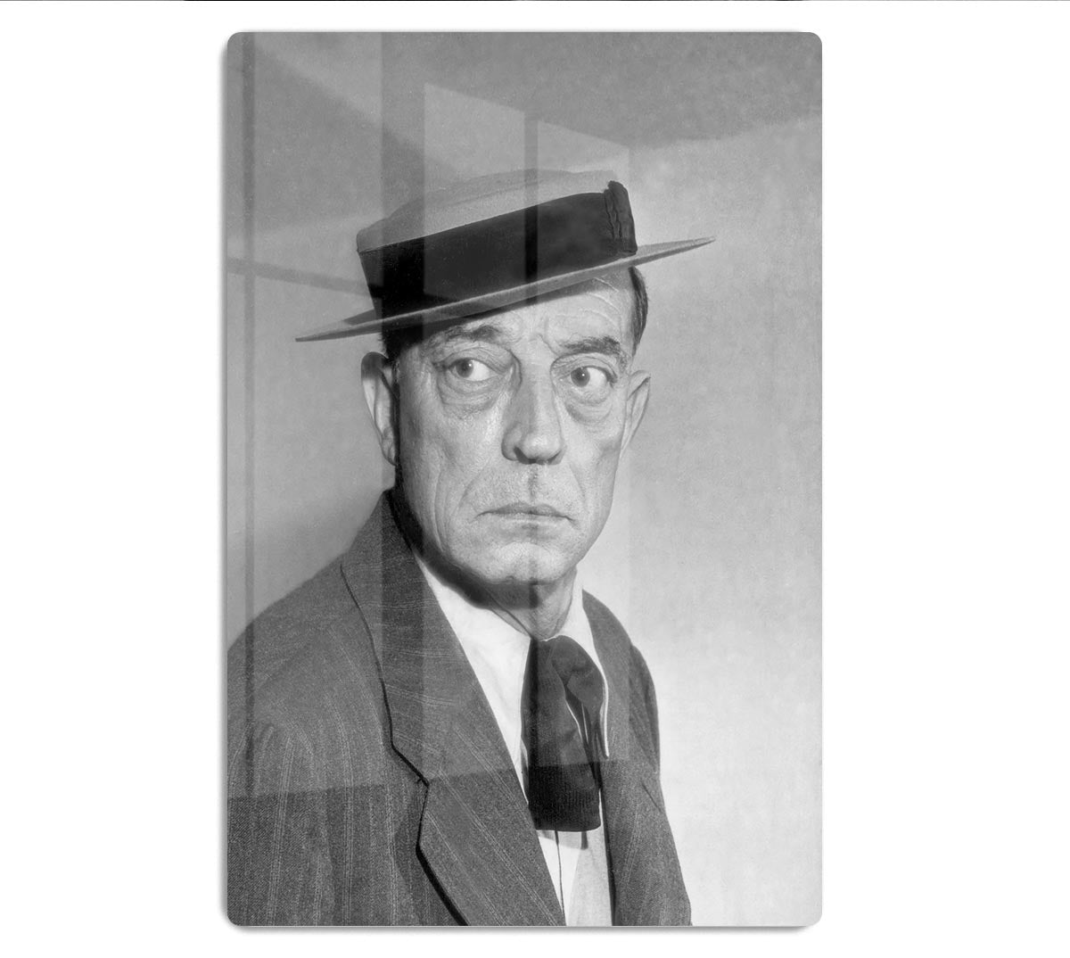 Buster Keaton HD Metal Print