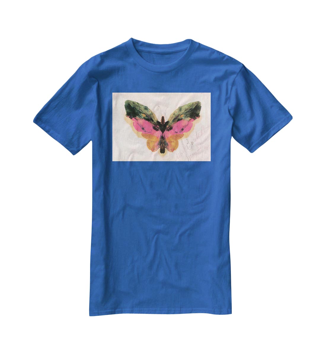 Butterfly by Bierstadt T-Shirt - Canvas Art Rocks - 2