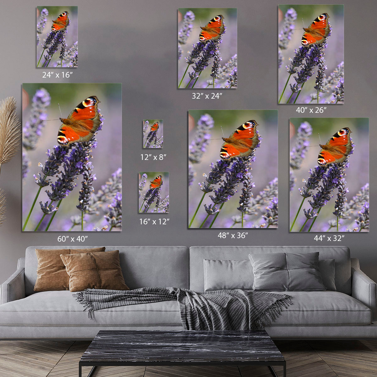 Butterfly on Lavender Canvas Print or Poster - Canvas Art Rocks - 7