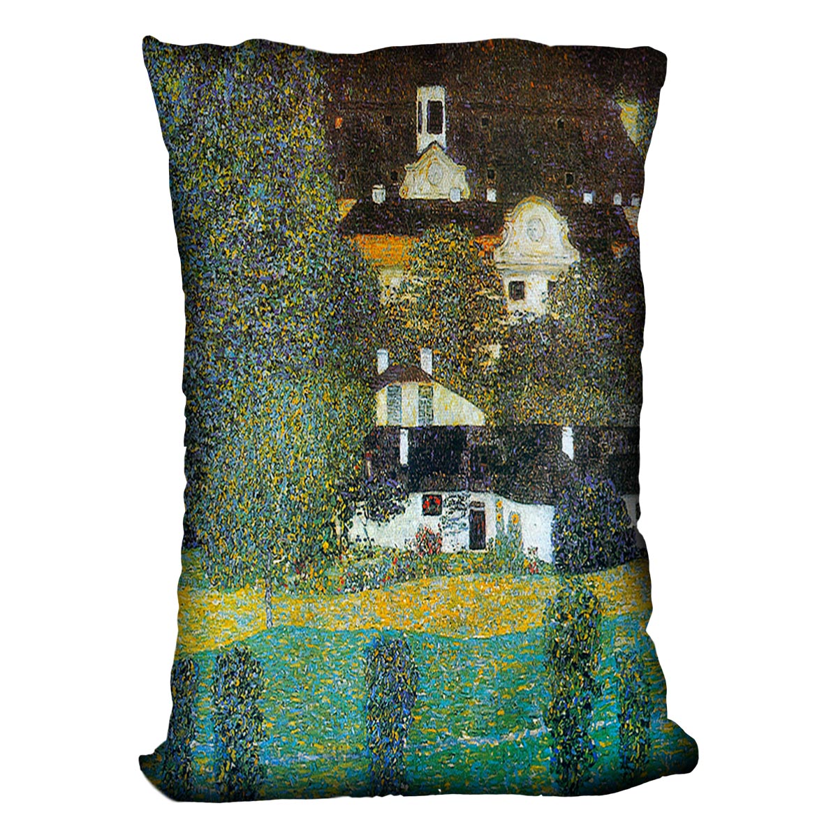 Castle Chamber at Attersee II by Klimt Cushion