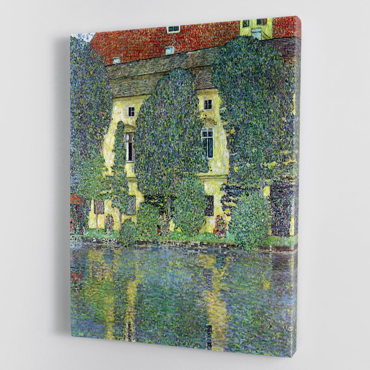 Castle at the Attersee by Klimt Canvas Print or Poster - Canvas Art Rocks - 1