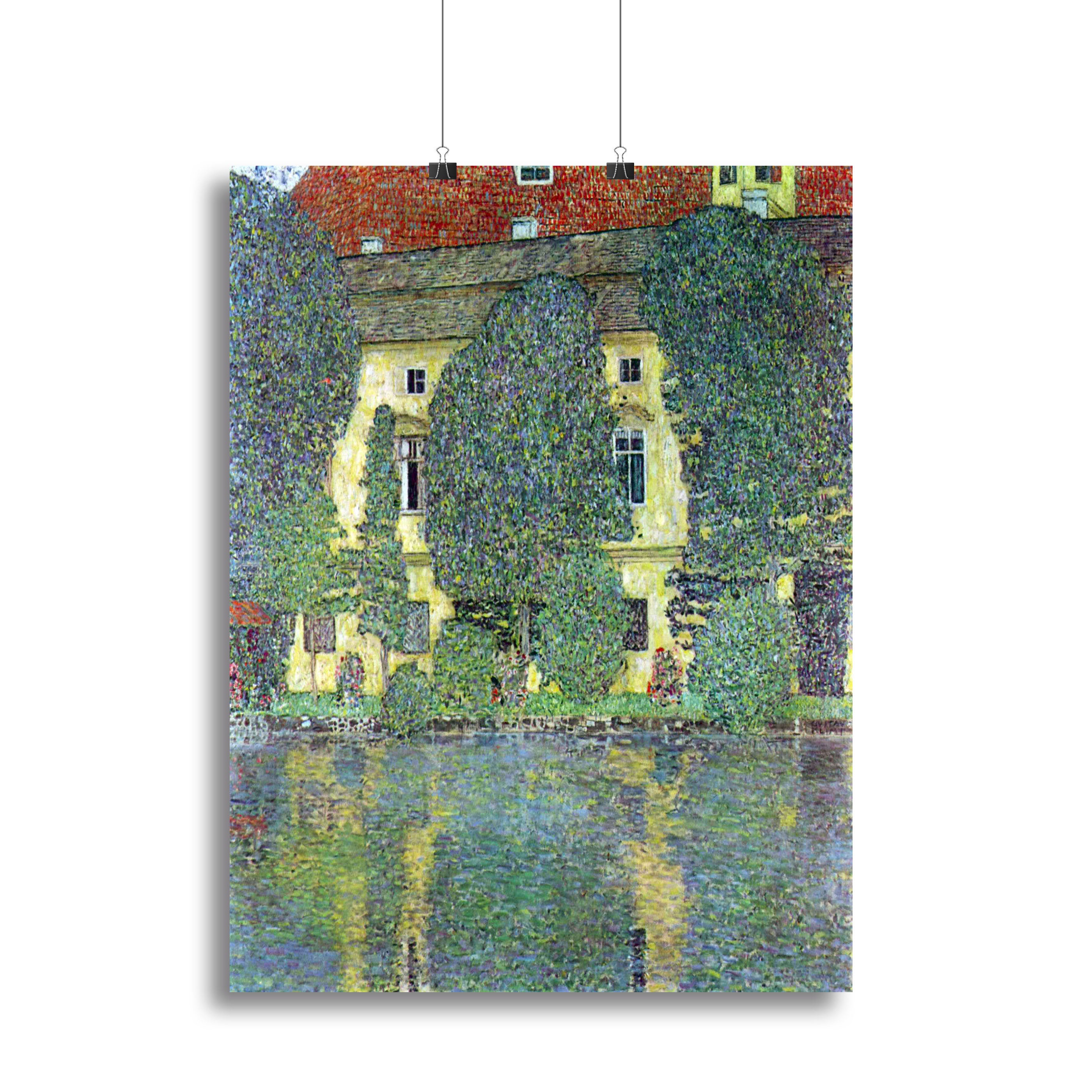 Castle at the Attersee by Klimt Canvas Print or Poster - Canvas Art Rocks - 2