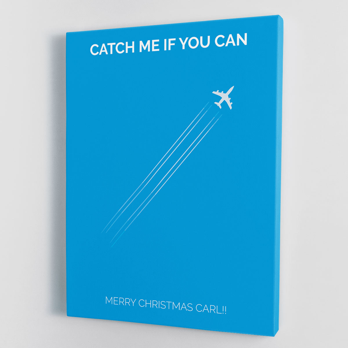 Catch Me If You Can Minimal Movie Canvas Print or Poster - Canvas Art Rocks - 1