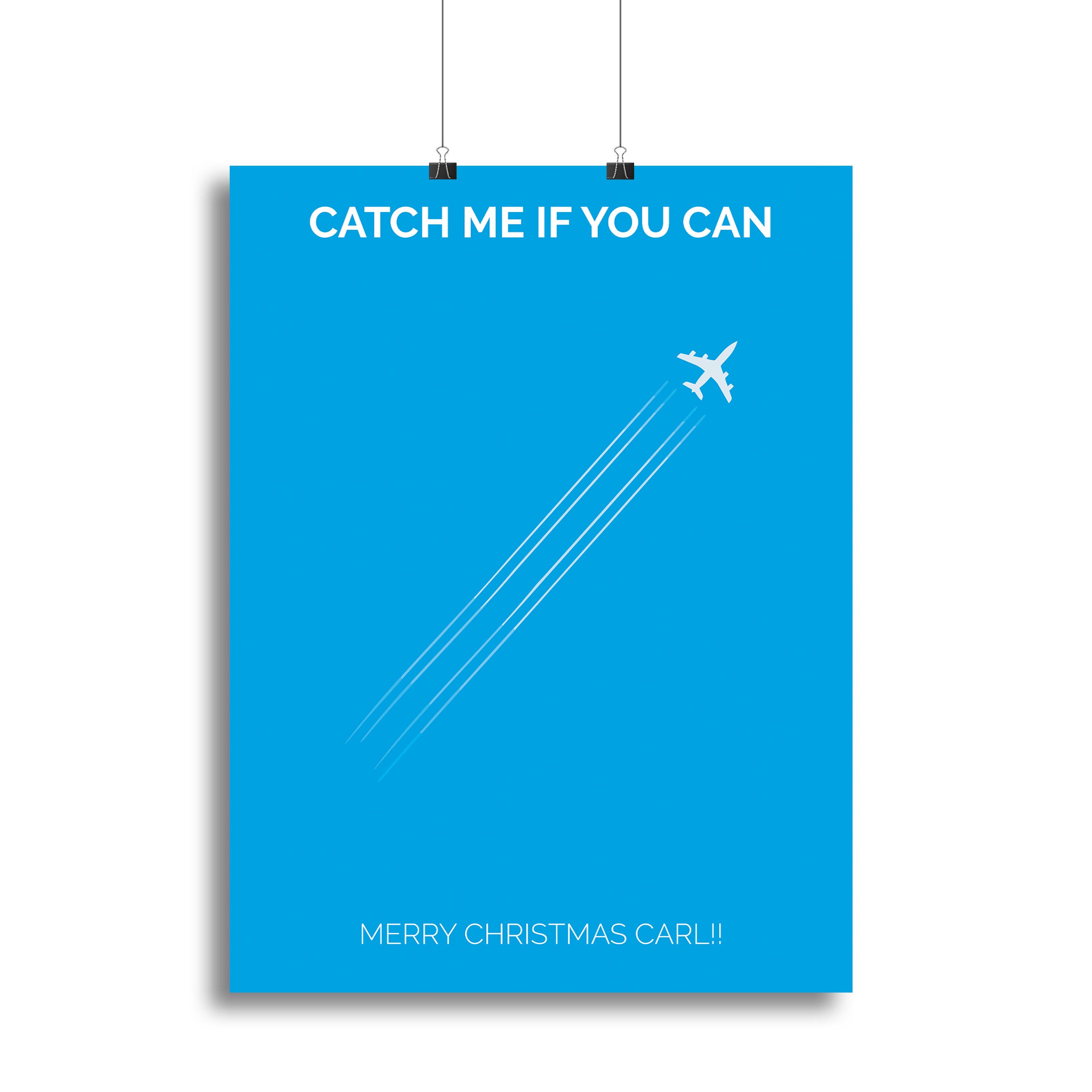 Catch Me If You Can Minimal Movie Canvas Print or Poster - Canvas Art Rocks - 2