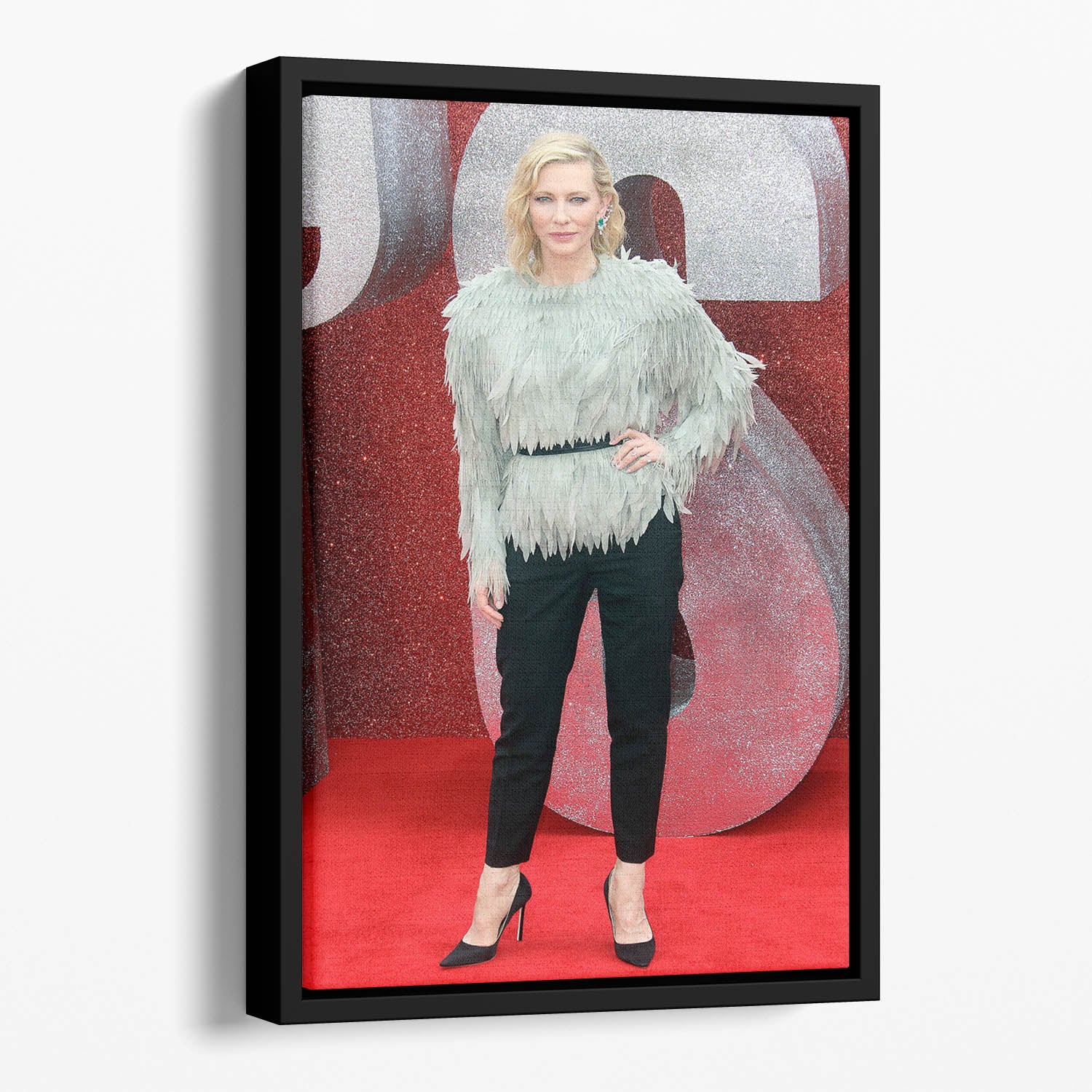 Cate Blanchett Floating Framed Canvas