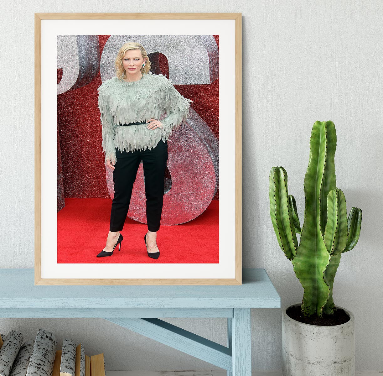 Cate Blanchett Framed Print - Canvas Art Rocks - 3