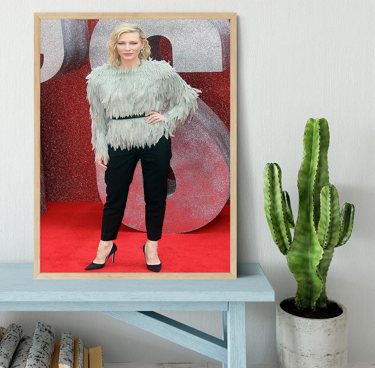 Cate Blanchett Framed Print - Canvas Art Rocks - 4
