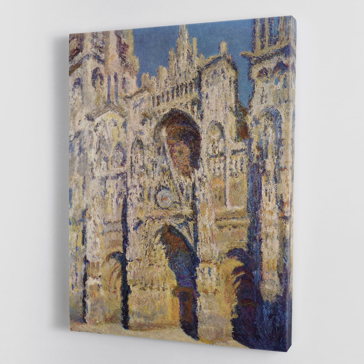 Cathedral at Rouen by Monet Canvas Print or Poster - Canvas Art Rocks - 1