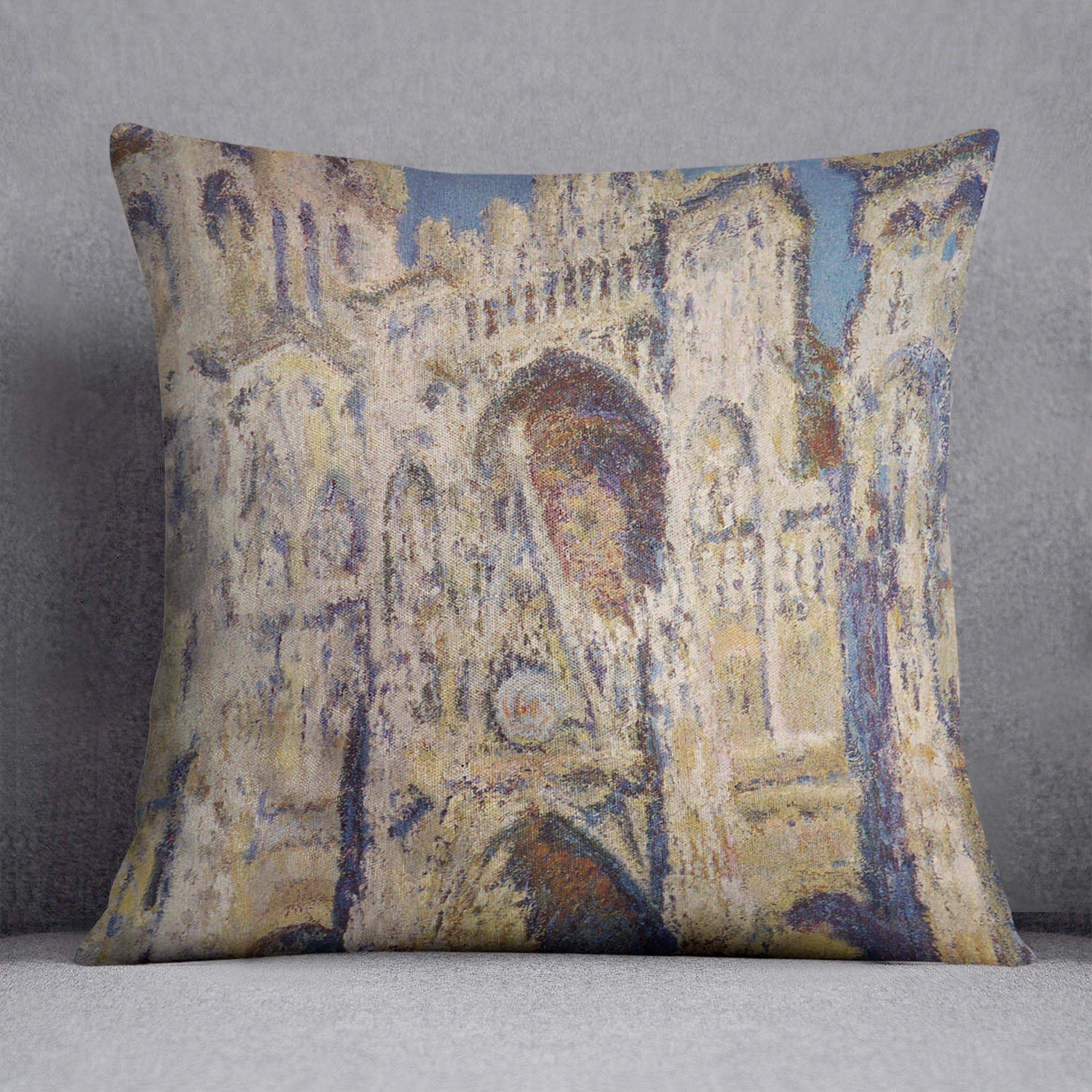 Cathedral at Rouen by Monet Cushion