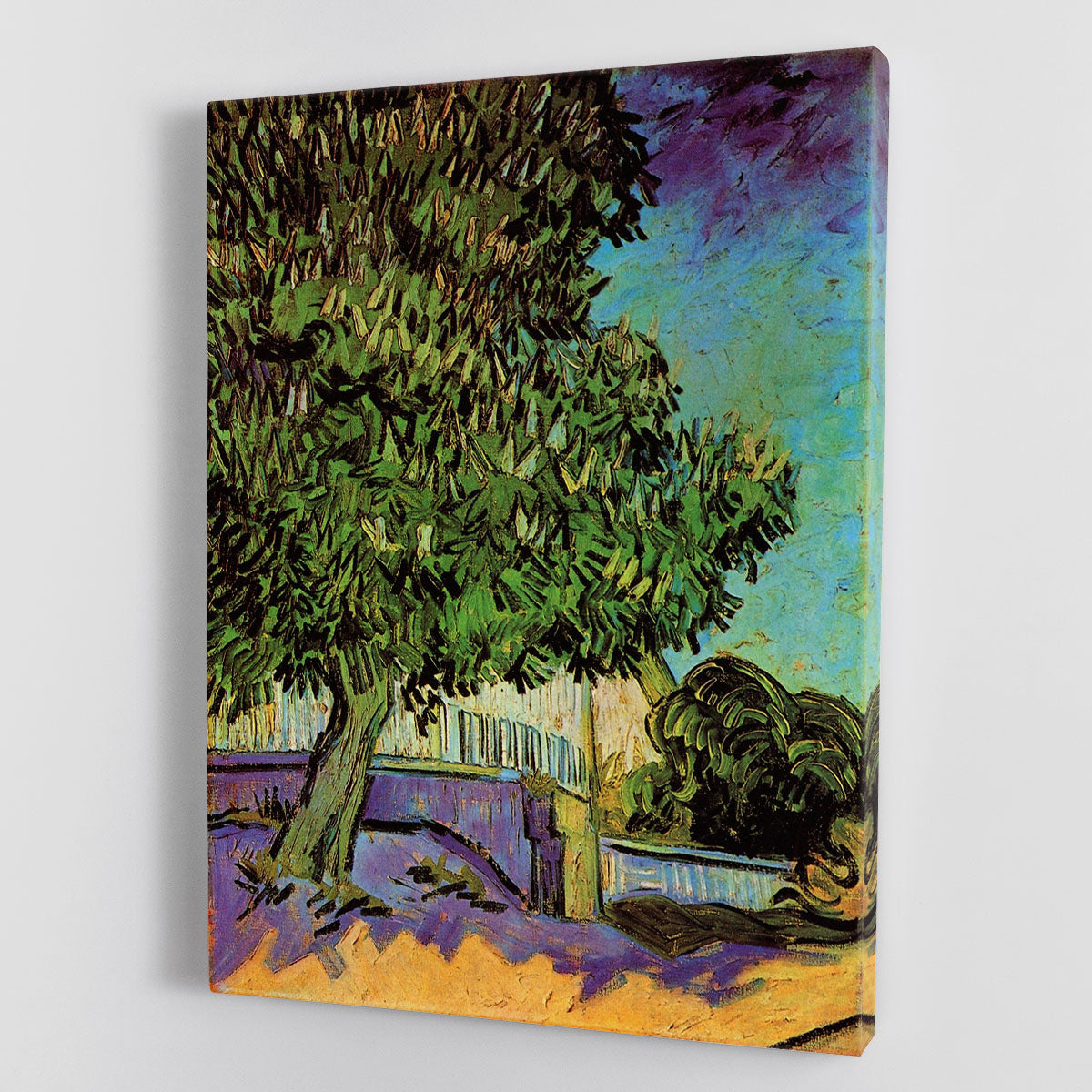 Chestnut Tree in Blossom by Van Gogh Canvas Print or Poster - Canvas Art Rocks - 1