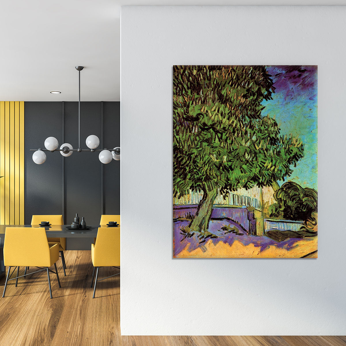 Chestnut Tree in Blossom by Van Gogh Canvas Print or Poster - Canvas Art Rocks - 4