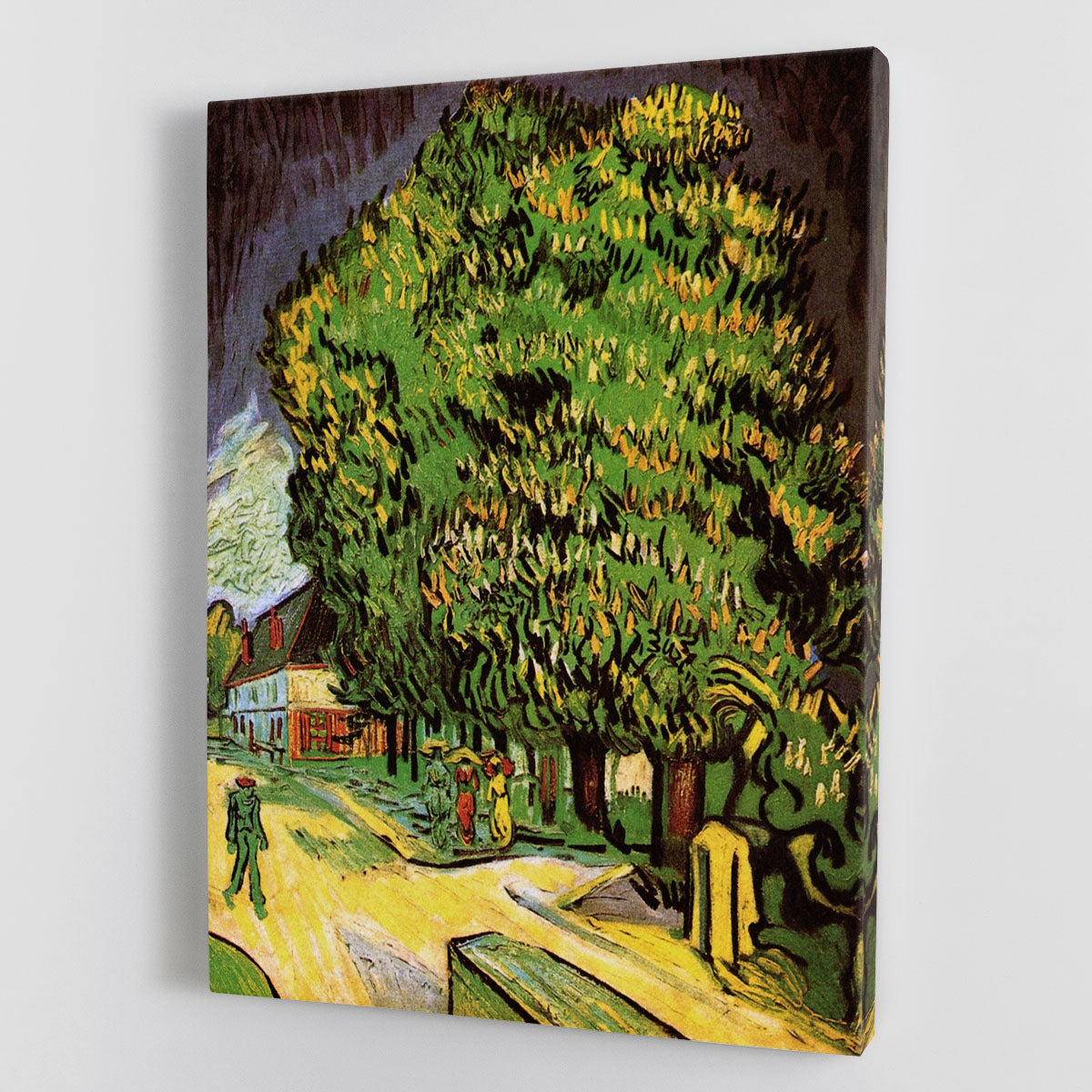 Chestnut Trees in Blossom by Van Gogh Canvas Print or Poster - Canvas Art Rocks - 1