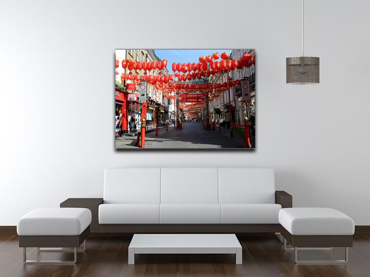 Chinatown London under Lockdown 2020 Canvas Print or Poster - Canvas Art Rocks - 4