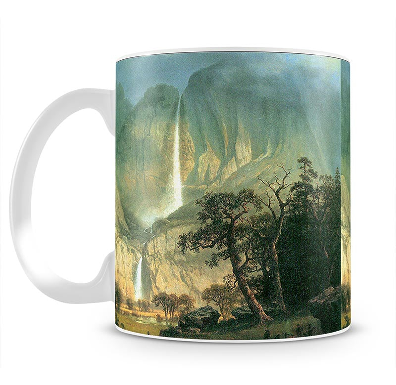 Cho-Looke Yosemite Watterfall by Bierstadt Mug - Canvas Art Rocks - 1