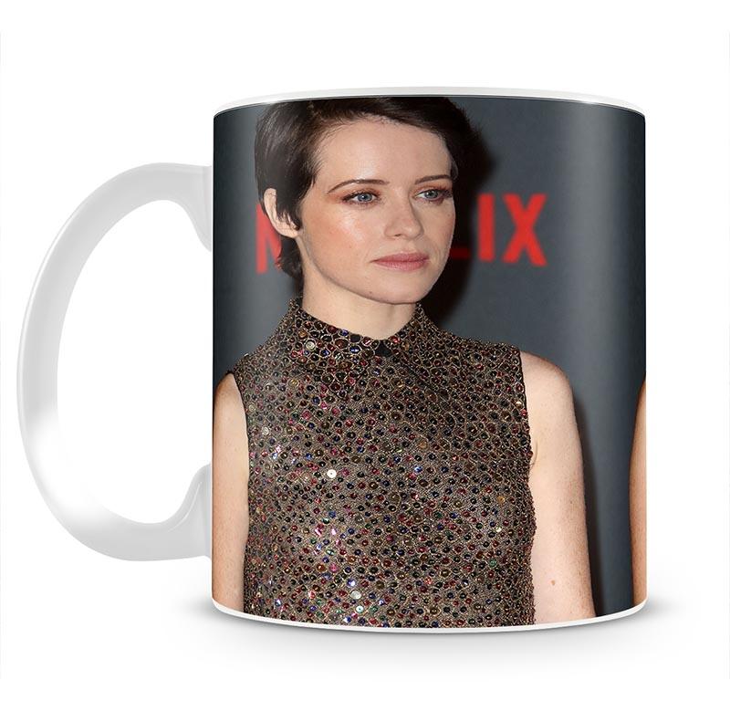 Claire Foy without a Crown Mug - Canvas Art Rocks - 2