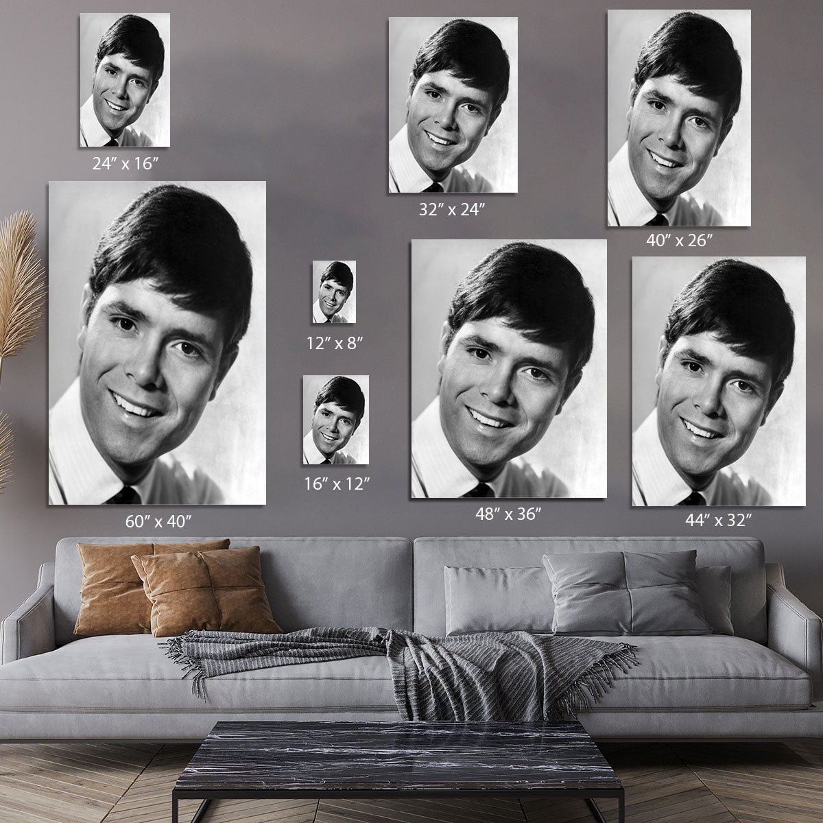 Cliff Richard in 1967 Canvas Print or Poster - Canvas Art Rocks - 7