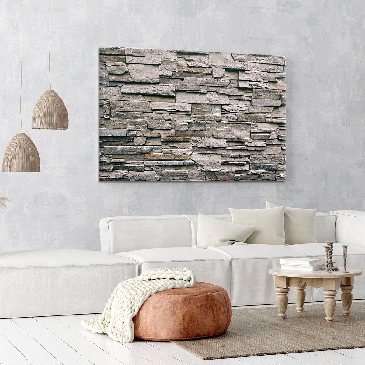 Close up of modern style design Canvas Print or Poster - Canvas Art Rocks - 6