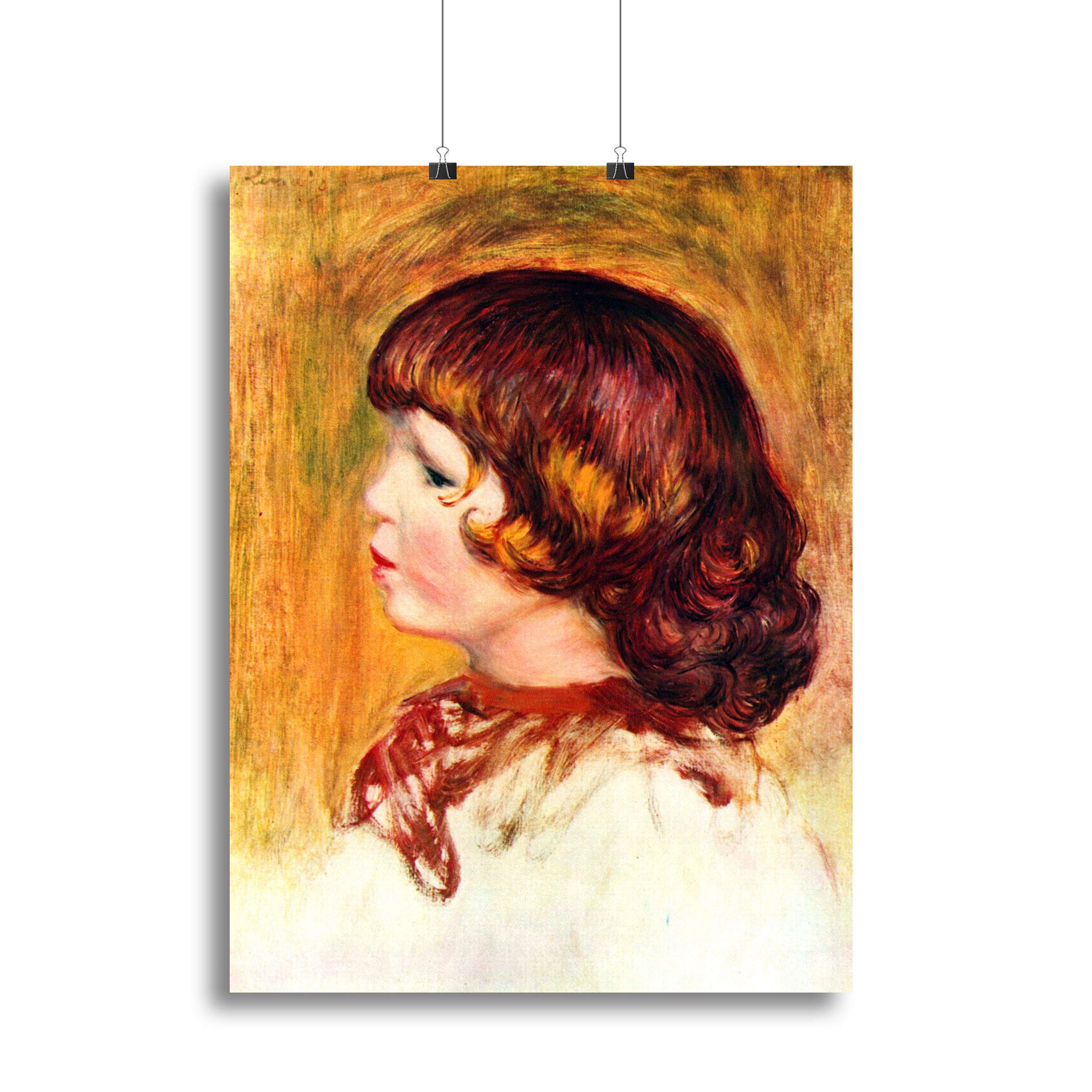 Coco by Renoir Canvas Print or Poster - Canvas Art Rocks - 2