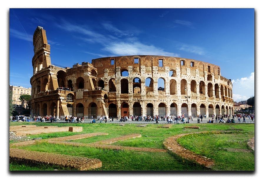 Colosseum in Rome Italy Canvas Print or Poster  - Canvas Art Rocks - 1