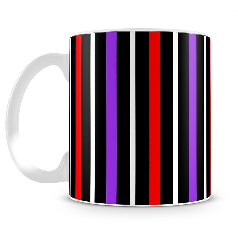 Colour Stripes FS2 Mug - Canvas Art Rocks - 2