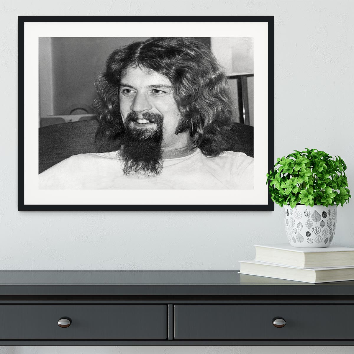 Comedian Billy Connolly Framed Print - Canvas Art Rocks - 1