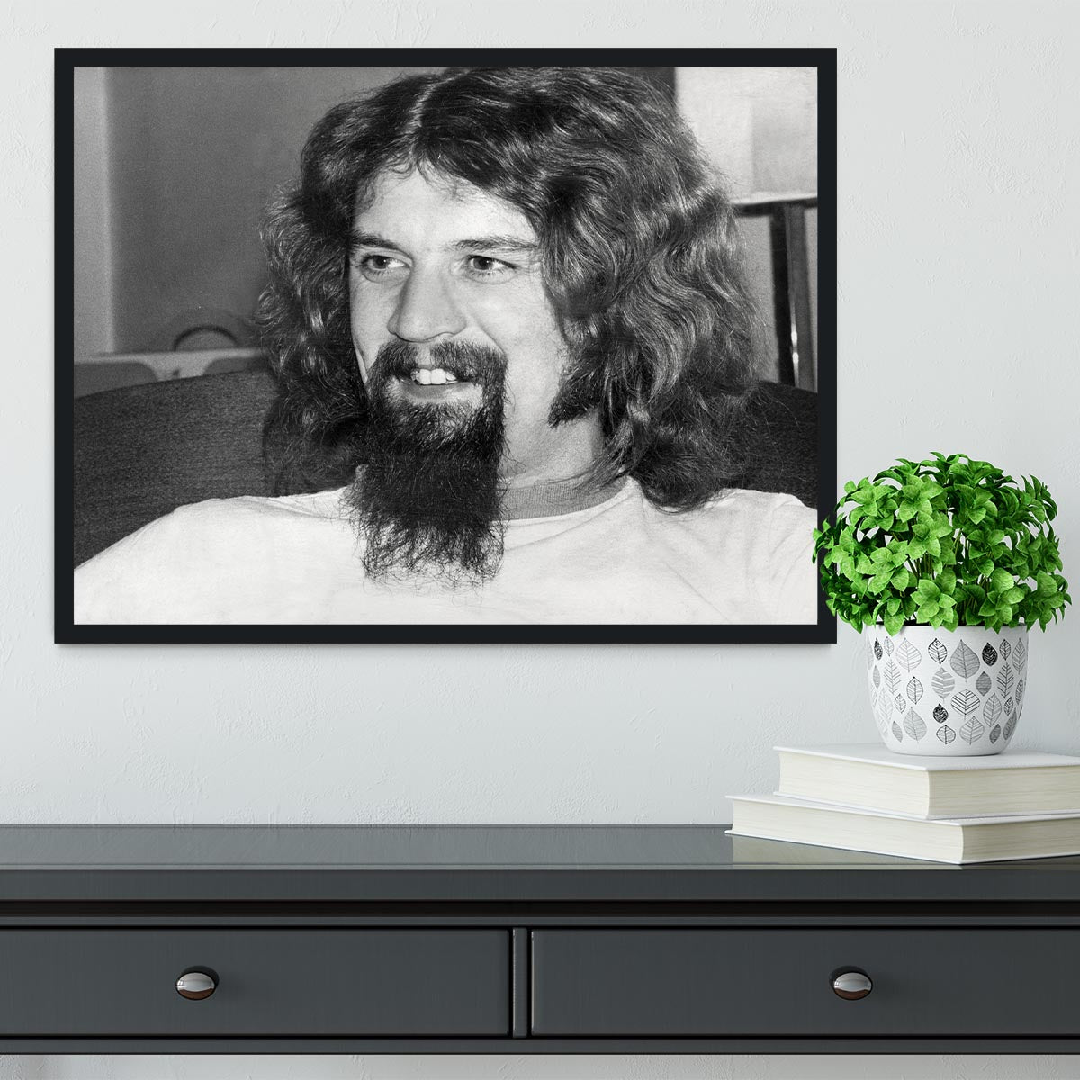 Comedian Billy Connolly Framed Print - Canvas Art Rocks - 2