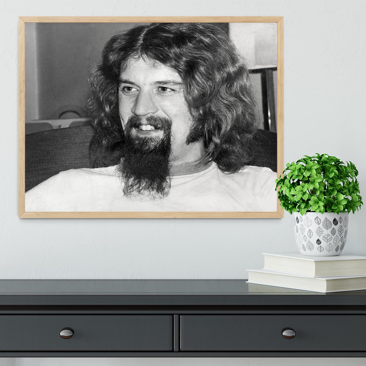 Comedian Billy Connolly Framed Print - Canvas Art Rocks - 4