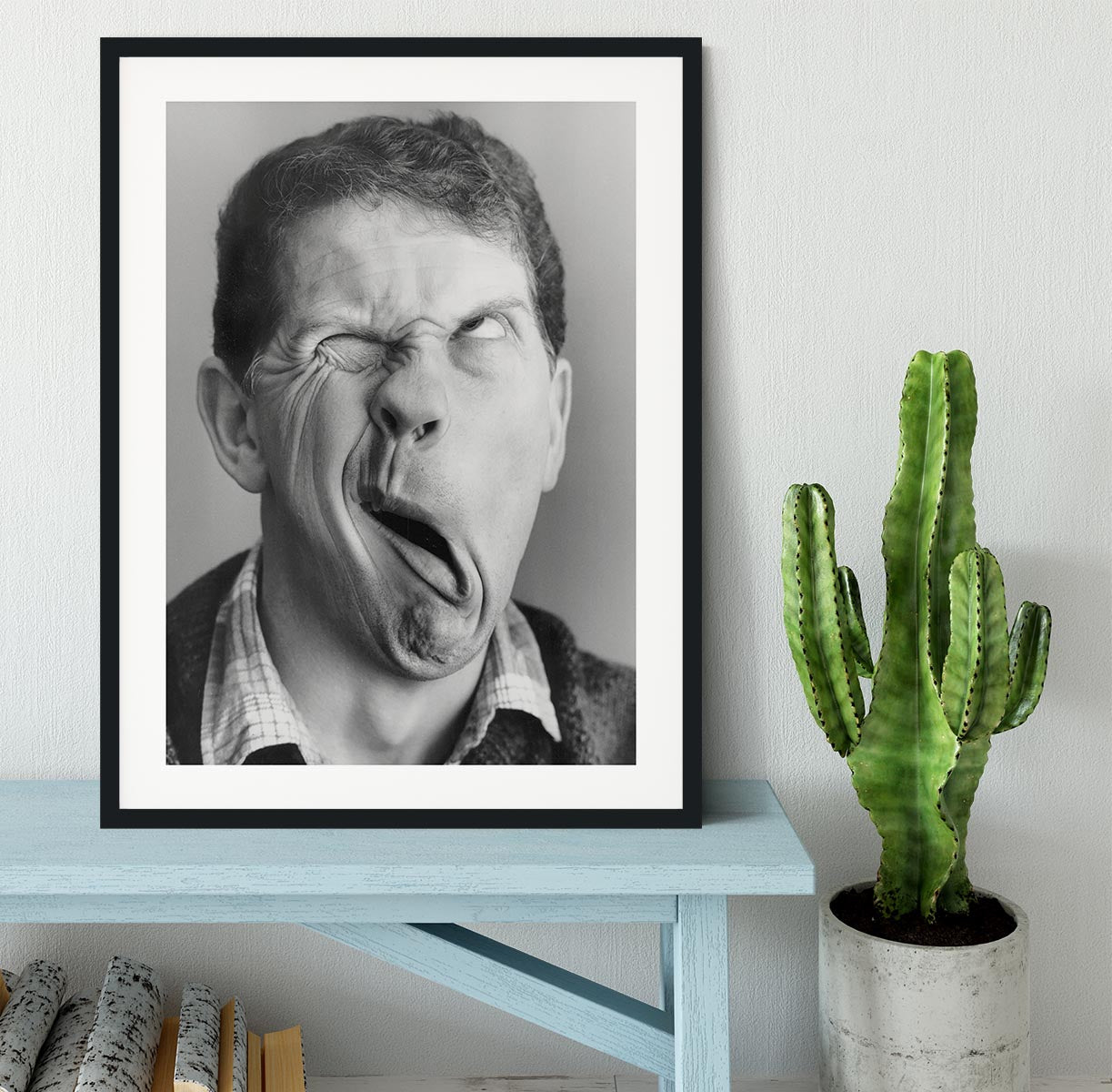Comedian Phil Cool Framed Print - Canvas Art Rocks - 1