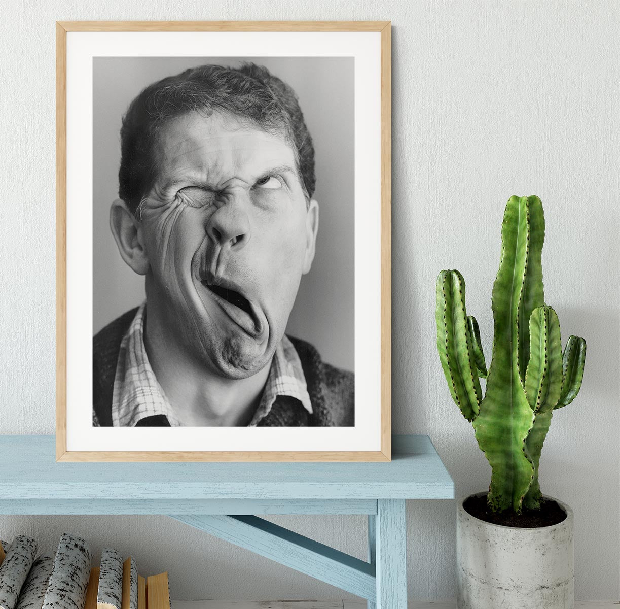 Comedian Phil Cool Framed Print - Canvas Art Rocks - 3