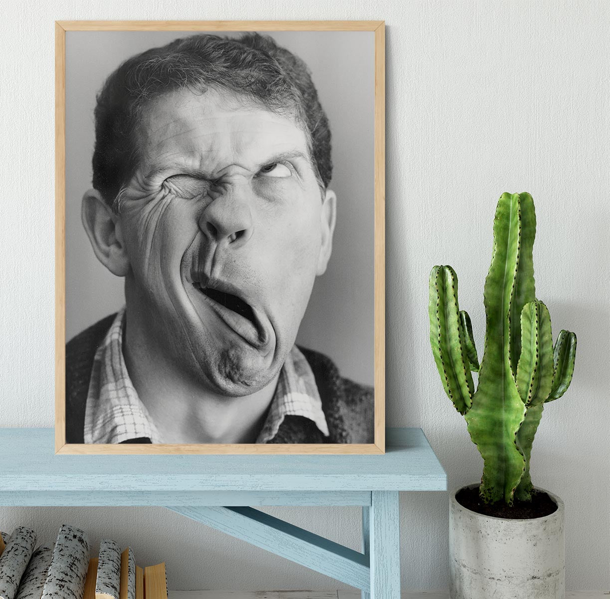 Comedian Phil Cool Framed Print - Canvas Art Rocks - 4