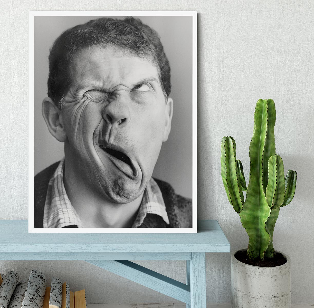 Comedian Phil Cool Framed Print - Canvas Art Rocks -6