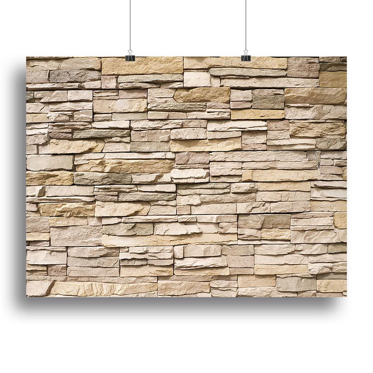Contemporary stacked stone Canvas Print or Poster - Canvas Art Rocks - 2