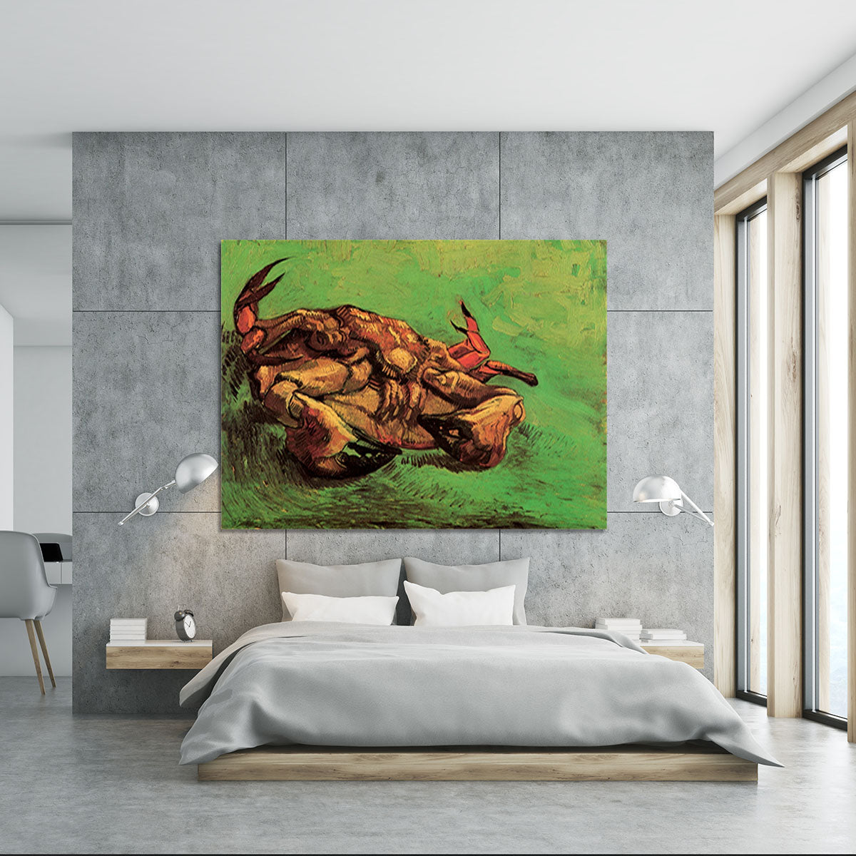Crab on Its Back by Van Gogh Canvas Print or Poster - Canvas Art Rocks - 5