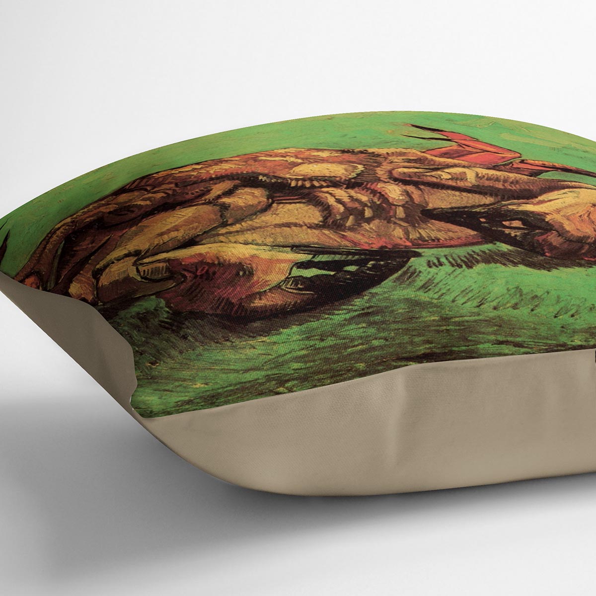 Crab on Its Back by Van Gogh Cushion