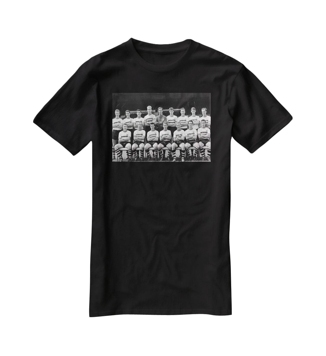 Crystal Palace Football Club Team Photo 1961 T-Shirt - Canvas Art Rocks - 1